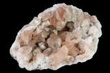 Pink Amethyst Geode Section - Argentina #134777-1